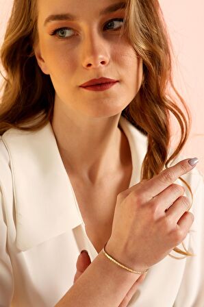 14 Ayar Sade Bileklik