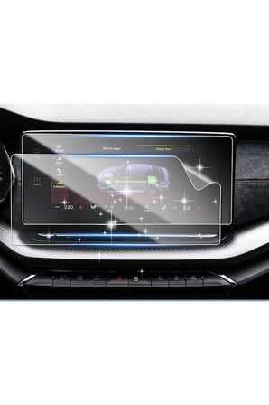 Skoda Octavia Uyumlu 10 inç Audio Multimedya ( Rs Paketler Hariç ) Mat Görünüm Ekran Koruyucu Nano Cam Mat