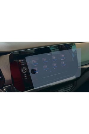 Volkswagen Polo Tek Tuşlu 2024 2025 Audio Multimedya Uyumlu Mat Görünüm Ekran Koruyucu Nano Cam Mat