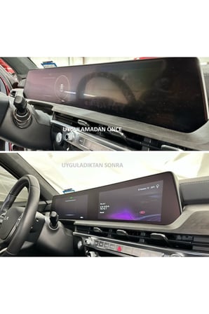 Honda Zr-v Hibrit 2023 2025 9 Inçaudio Multimedya Uyumlu Mat Görünüm Ekran Koruyucu Nano Cam Mat