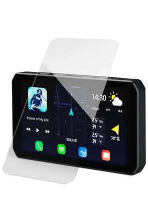 Chigee AIO-5 Uyumlu Motosiklet Carplay Android Auto Gps Navigasyon 9H Nano Ekran Koruyucu