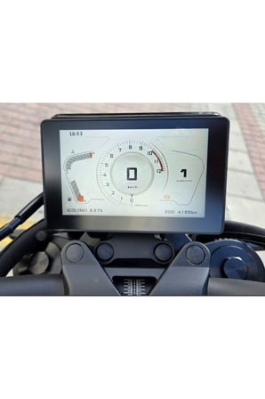 Yuki C5-Zr250 Uyumlu 2025 Model Dijital Gösterge 9H Nano Ekran Koruyucu