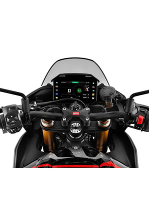 Aprilia Tuano V4 Factory Uyumlu 2026 Model Dijital Gösterge Panel 9H Nano Ekran Koruyucu