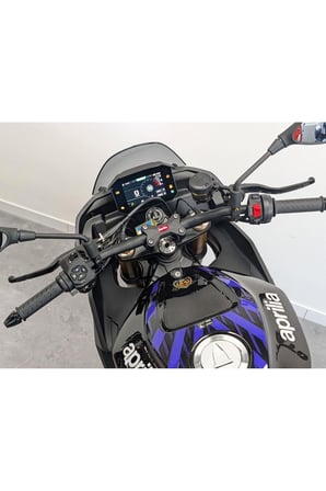 Aprilia Tuano V4 Factory Uyumlu 2026 Model Dijital Gösterge Panel 9H Nano Ekran Koruyucu