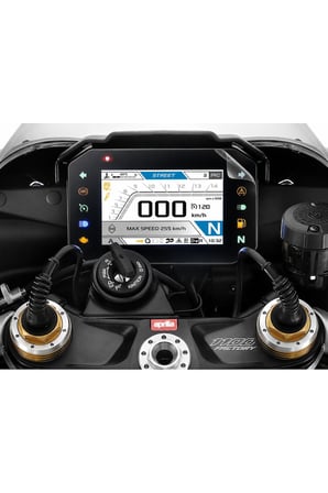Aprilia RSV4 Factory Uyumlu 2025 2026 Model Dijital Gösterge Panel 9H Nano Ekran Koruyucu