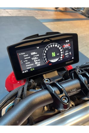 Ducati StreetFighter V4 S 2025 2026 Model Dijital Gösterge Panel 9H Nano Ekran Koruyucu