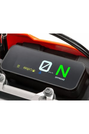 KTM 390 Enduro R Uyumlu 2025 2026 Model Dijital Gösterge Panel 9H Nano Ekran Koruyucu