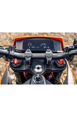KTM 390 Enduro R Uyumlu 2025 2026 Model Dijital Gösterge Panel 9H Nano Ekran Koruyucu