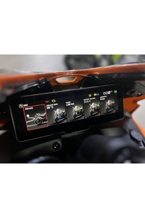 Mobilite KTM 990 RC R Uyumlu 2026 Model 8.8 inç Dijital Gösterge Panel 9H Nano Ekran Koruyucu