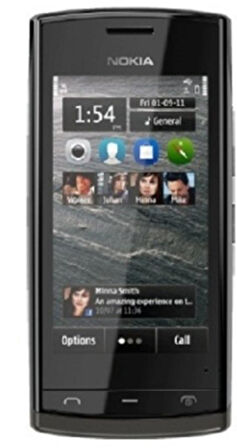 Nokia 500 RM750 SİYAH HASARLI BOZUK