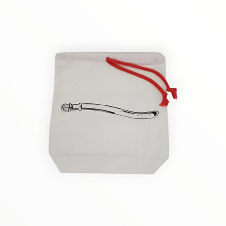 Kemer Baskılı Ham Bez Kese Ev Bavul Düzenleyici Organizer Seyahat Kesesi