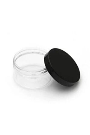 100ml - Plastik Boş Kavanoz Şeffaf - 10 Adet