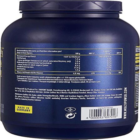 Multipower Whey Amino Asit 3400 - 300 Tablet