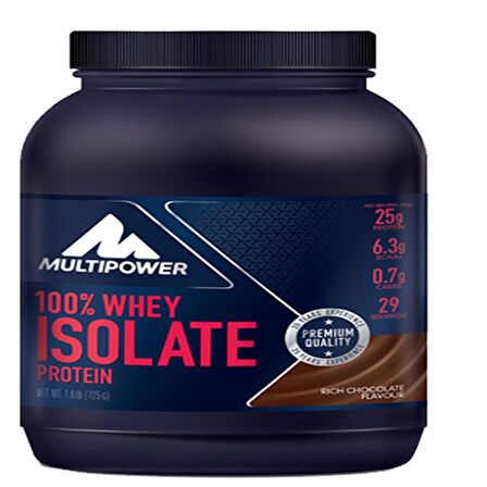 Multipower %100 Whey Isolate Protein 725 Gr - Çikolata