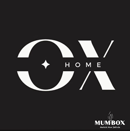 OXHOME Zigzag Şamdan Mum Retro