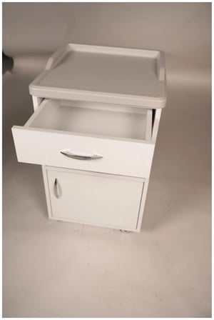 ABS Üst Tablalı Hasta Başı Etajer | MC-4080