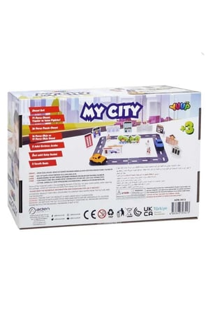 My City Otoyol Eğitici Puzzle Seti – Çocuklar İçin Eğlenceli ve Öğretici Otoyol Deneyimi