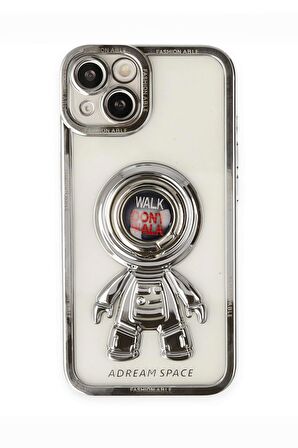 Iphone 13 Uyumlu Fashion Ring Yüzüklü Telefon Kılıfı Don't Walk