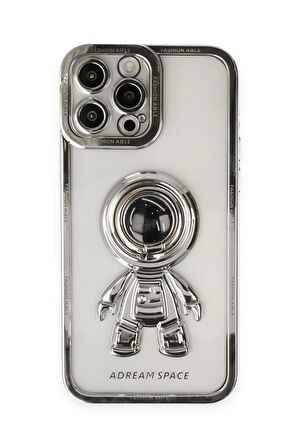 Iphone 13 Pro Max Uyumlu Fashion Ring Yüzüklü Telefon Kılıfı Space