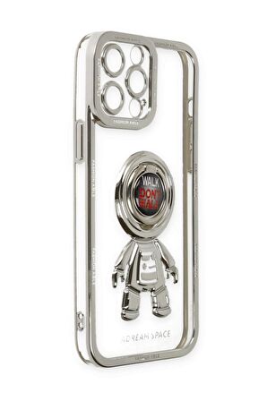 Iphone 13 Pro Uyumlu Fashion Ring Yüzüklü Telefon Kılıfı Don't Walk