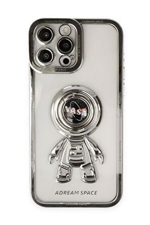 Iphone 13 Pro Uyumlu Fashion Ring Yüzüklü Telefon Kılıfı Nasa