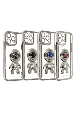 Iphone 13 Pro Uyumlu Fashion Ring Yüzüklü Telefon Kılıfı Nasa