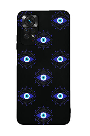 Xiaomi Redmi Note 11 Uyumlu Uyumlu Mystic Aura Desenli Premium Silikonlu Lansman Telefon Kılıfı