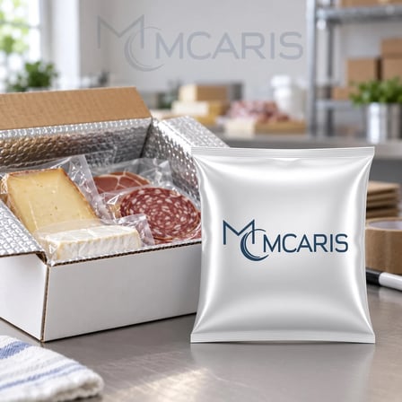Buz Jeli Soğutucu Paket - Soft Ice Pack Jel Buz Torbası (Gümüş Beyaz) (Kargo Hariç)