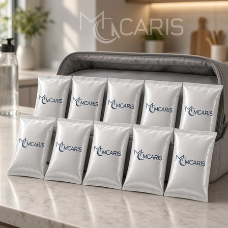 10'lu Buz Jeli Soğutucu Paket Seti - Soft Ice Pack Jel Buz Torbası (Gümüş Beyaz) (Kargo Dahil)