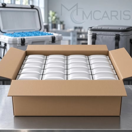 100'lü Buz Jeli Soğutucu Paket Seti - Soft Ice Pack Jel Buz Torbası (Gümüş Beyaz) (Kargo Dahil)