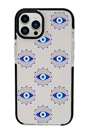iPhone 15 Pro Max Uyumlu Mystic Aura Desenli Candy Bumper Silikonlu Telefon Kılıfı