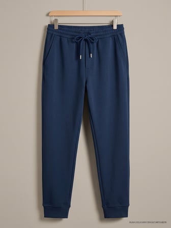 Maccali İndigo Erkek Double Face Jogger Eşofman Altı