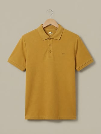 Maccali Hardal Erkek Pike Kısa Kollu Polo Yaka Tişört