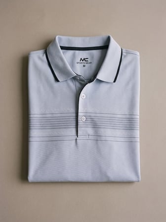 Maccali Bebe Mavisi Erkek Göğüs Bantlı Pike Polo Yaka Tişört