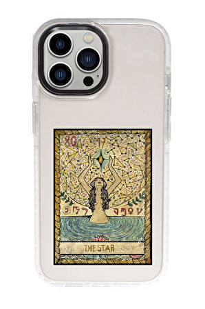 iPhone 15 Pro Uyumlu The Star Desenli Candy Bumper Darbe Emci Silikonlu Telefon Kılıfı 
