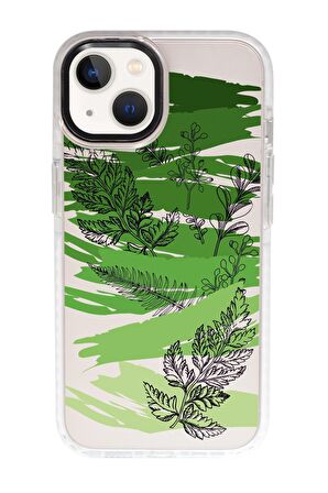 iPhone 15 Uyumlu Secret Life Desenli Candy Bumper Darbe Emci Silikonlu Telefon Kılıfı 