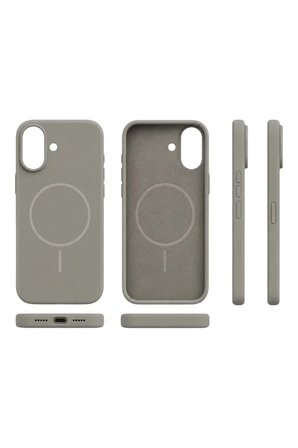 iPhone 17 Mag Core Akıllı MagSafe Animasyonlu Silikon Kılıf Uzay Gri
