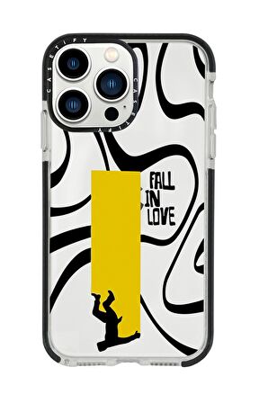 iPhone 13 Pro Max Fall In Love Casetify Darbe Emci Silikonlu Telefon Kılıfı