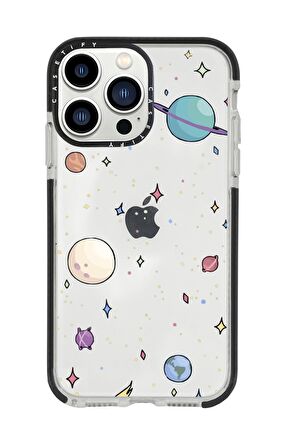 iPhone 13 Pro Max Gezegenler Casetify Darbe Emci Silikonlu Telefon Kılıfı