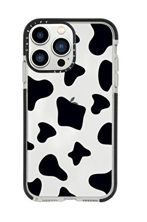 iPhone 13 Pro Max İnek Casetify Darbe Emci Silikonlu Telefon Kılıfı