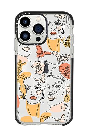 iPhone 13 Pro Max Line Style Casetify Darbe Emci Silikonlu Telefon Kılıfı