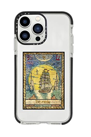 iPhone 13 Pro Max The Moon Casetify Darbe Emci Silikonlu Telefon Kılıfı