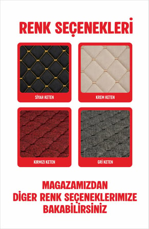 NİSSAN LAUREL ALTİMA İLE UYUMLU SİYAH RENKLI KETEN KOLTUK MİNDERİ 7'Lİ SET