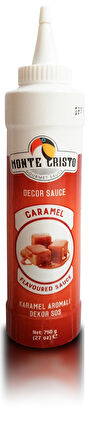 Monte Cristo KARAMEL Aromalı Dekor Sos 750 Gr.