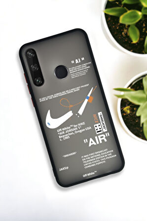 Xiaomi Redmi Note 10 Pro Max 4G Uyumlu Air Desenli Buzlu Şeffaf Lüx Telefon Kılıfı