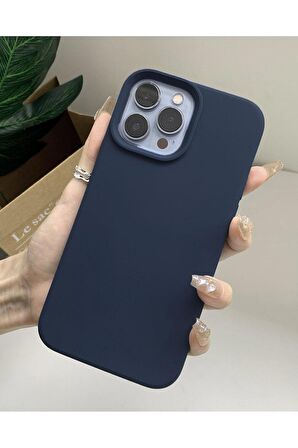 iPhone 14 Pro Uyumlu Premium Silikonlu Lansman Telefon Kılıfı