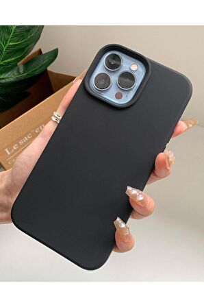 iPhone 14 Pro Uyumlu Premium Silikonlu Lansman Telefon Kılıfı