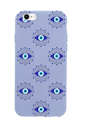 iPhone 6S Uyumlu Mystic Aura Desenli Premium Silikonlu Telefon Kılıfı