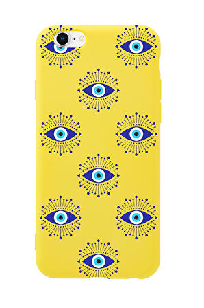 iPhone 6S Uyumlu Mystic Aura Desenli Premium Silikonlu Telefon Kılıfı