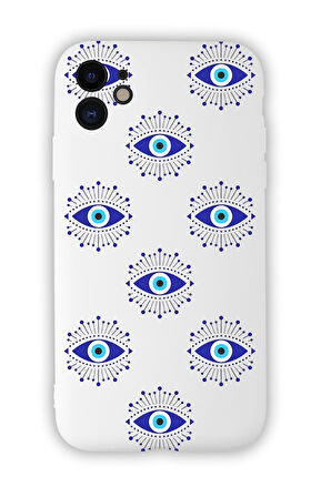 iPhone 11 Uyumlu Mystic Aura Desenli Kamera Korumalı Premium Silikonlu Telefon Kılıfı